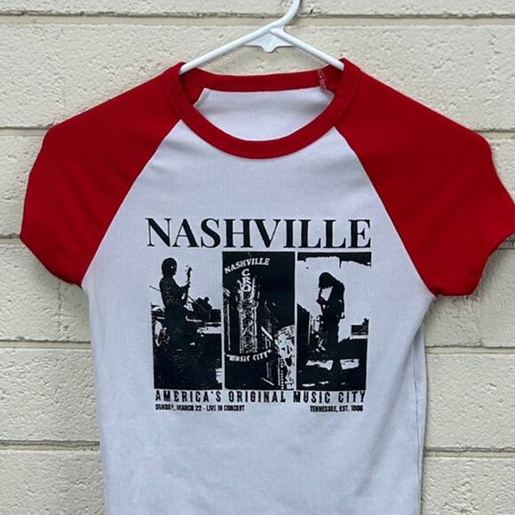 Nashville Raglan Tee size XS - Picture 5 of 7